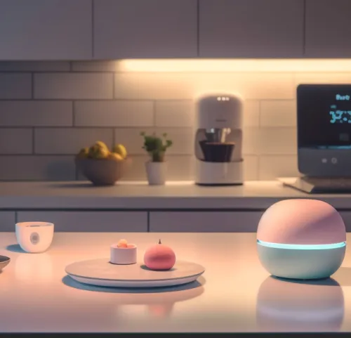 Modern Smart Home Gadget Set