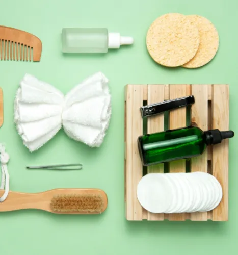 Travel Skincare & Toiletry Pouch Set