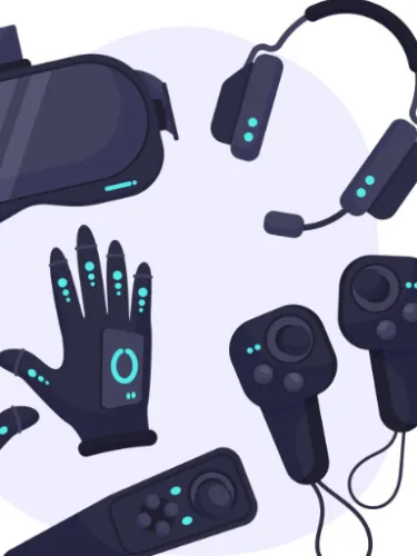 VR Gaming Controller Accessories Set